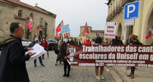 Greve Geral nas cantinas escolares na segunda feira