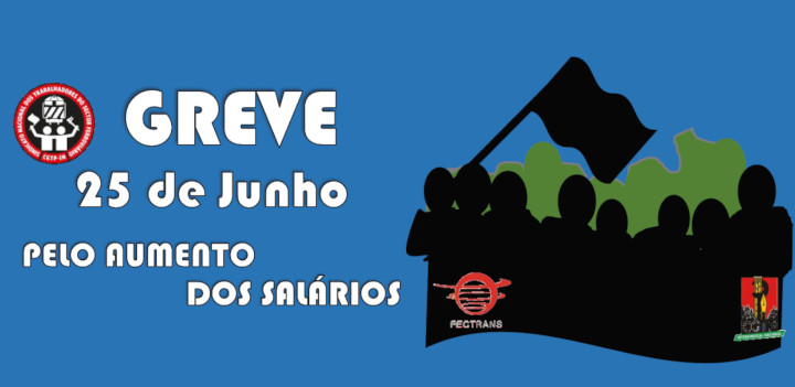 Greve dia 25 Junho na CP e IP