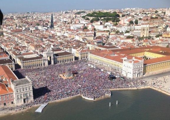 manifestação cgtp